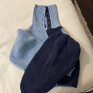 Something navy sweater worn 1x